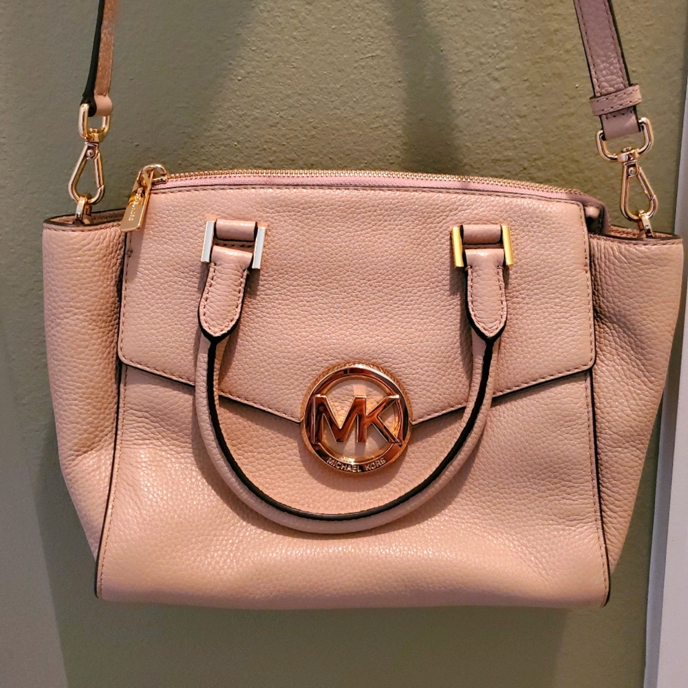 Michael Kors Hudson Satchel Carryall Bag